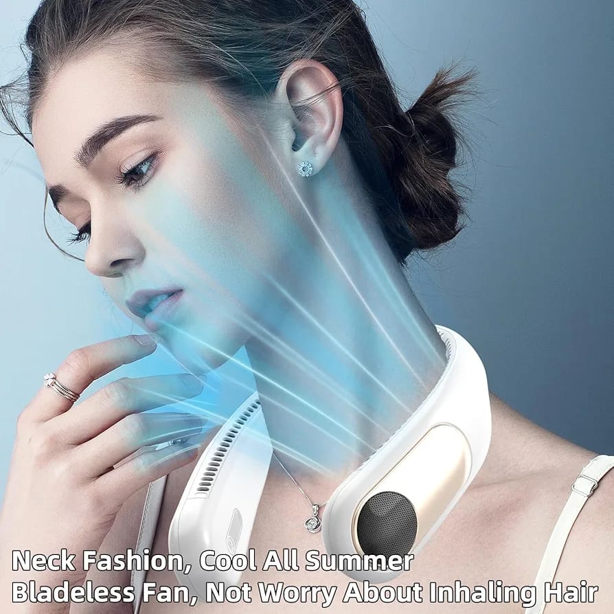 Neck Hanging Fan Portable Rechargeable Fan