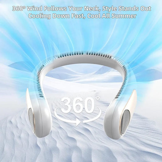 Neck Hanging Fan Portable Rechargeable Fan