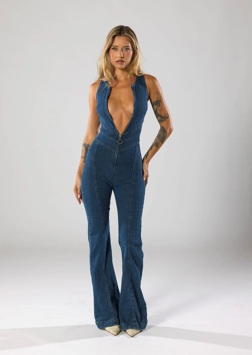 Livera - Denim Jumpsuit