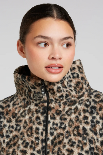 Leopard Print - Zip Up